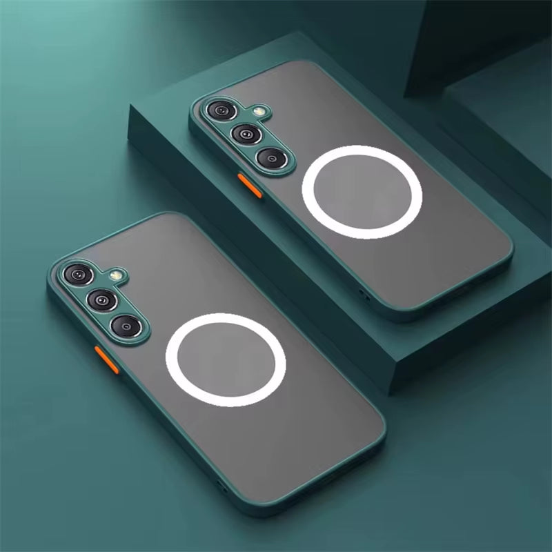 Magnetic Case for Samsung Galaxy A56 A55 A54 A17 A16 A36 A26 A35 A25 A15 A53 A34 A14 A32 A13 A51 A71 5G 4G Phone Cases Cover