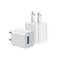 USB Wall Charger Adapter 1A/5W Travel USB Plug Charging Block Brick Charger Power Adapter Cube Compatible with iPhone XS/XS Max/X/8/7/6 Plus, Galaxy S9/S8/S8 Plus, Moto, Kindle, LG, HTC, Google