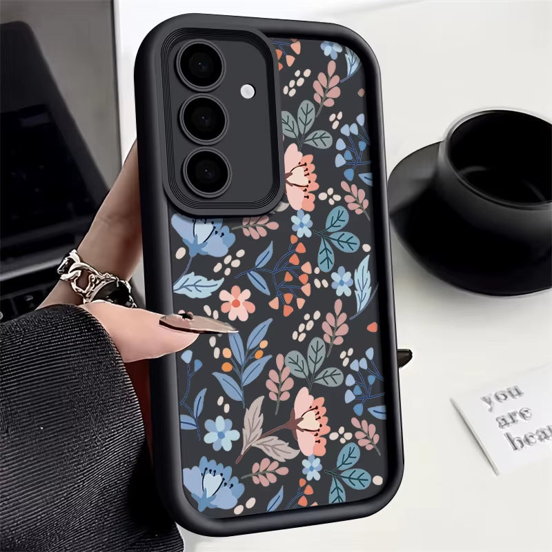 Small Flowers Phone Case for Samsung Galaxy S26 S22 S23 Ultra plus S25 Edge S24 FE A57 A37 A17 A55 A54 A15 A16 A56 A26 A36 Cover