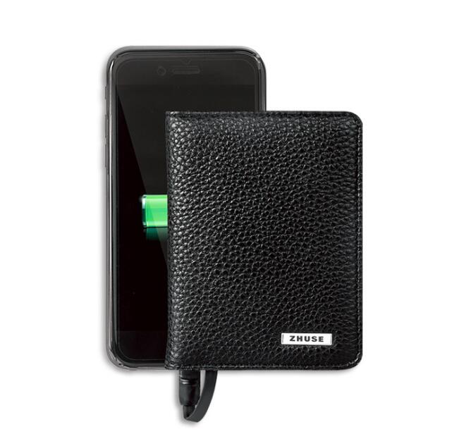 vAccessorize Power Bank Wallet Card Holder Purse Slim ID Credit Card Holder