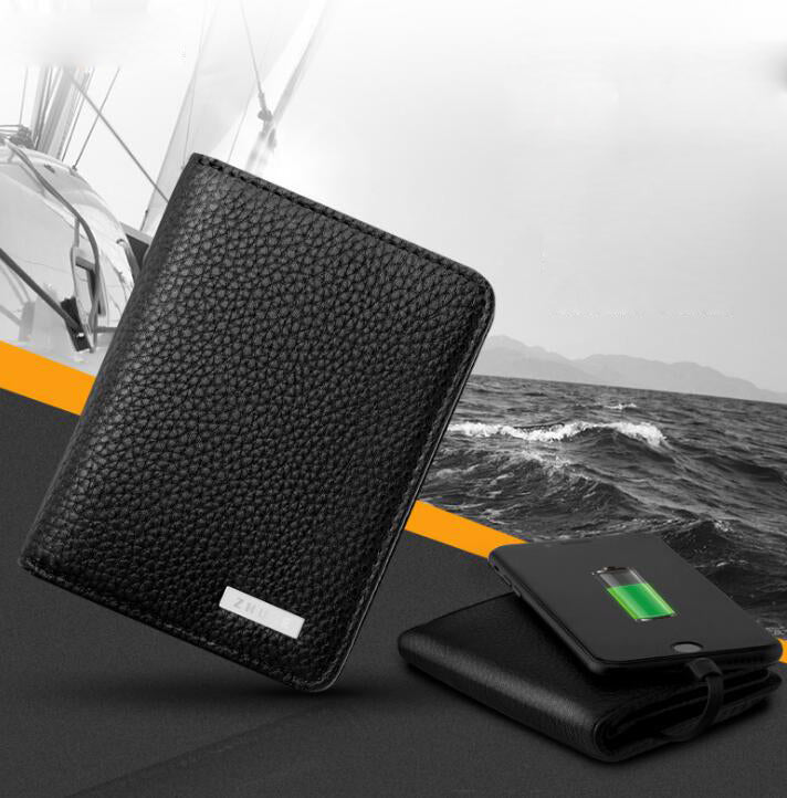 vAccessorize Power Bank Wallet Card Holder Purse Slim ID Credit Card Holder